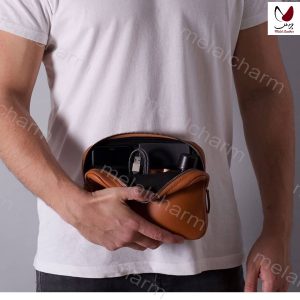تولیدی کیف شارژر و هندزفری چرمی