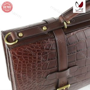 پخش کننده کیف چرم طبیعی